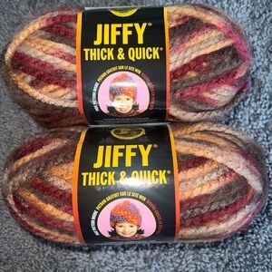 NWT 2-Pack Lion Brand Yarn Color 212 Adirondacks Super Bulky